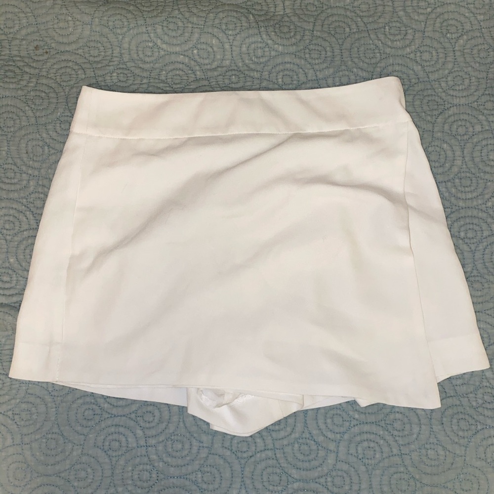 White Envelope Skirt